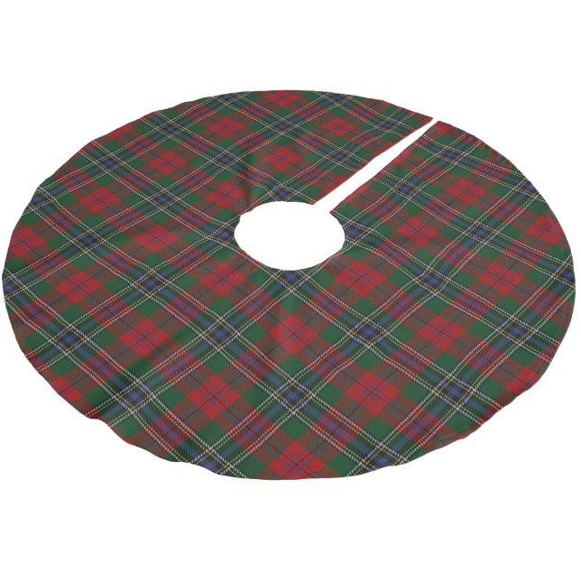 Jupon De Sapin En Polyester Brossé Clan écossais MacLean Tartan (Angle)