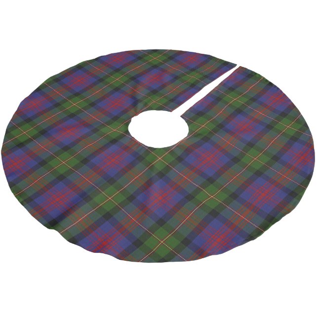 Jupon De Sapin En Polyester Brossé Clan écossais MacLennan Tartan (Angle)