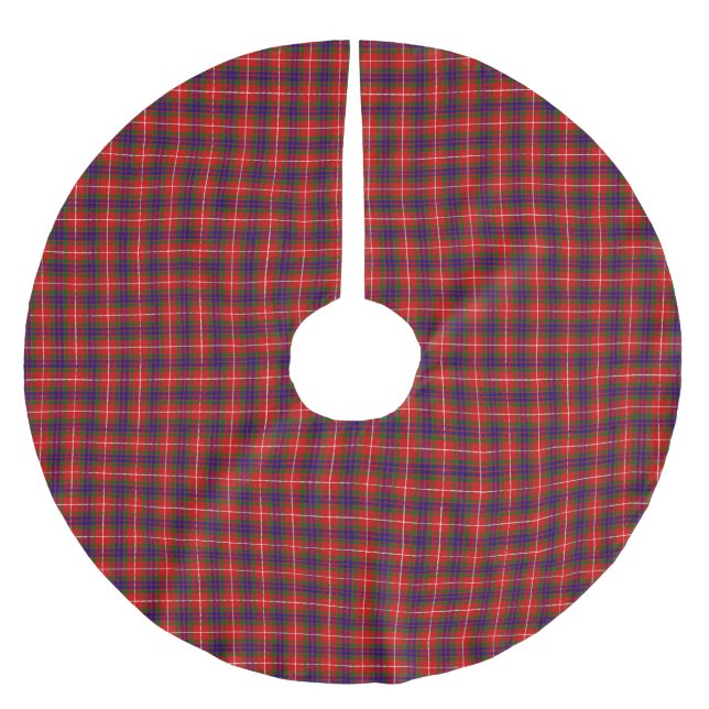 Jupon De Sapin En Polyester Brossé Clan Fraser Tartan (Devant)