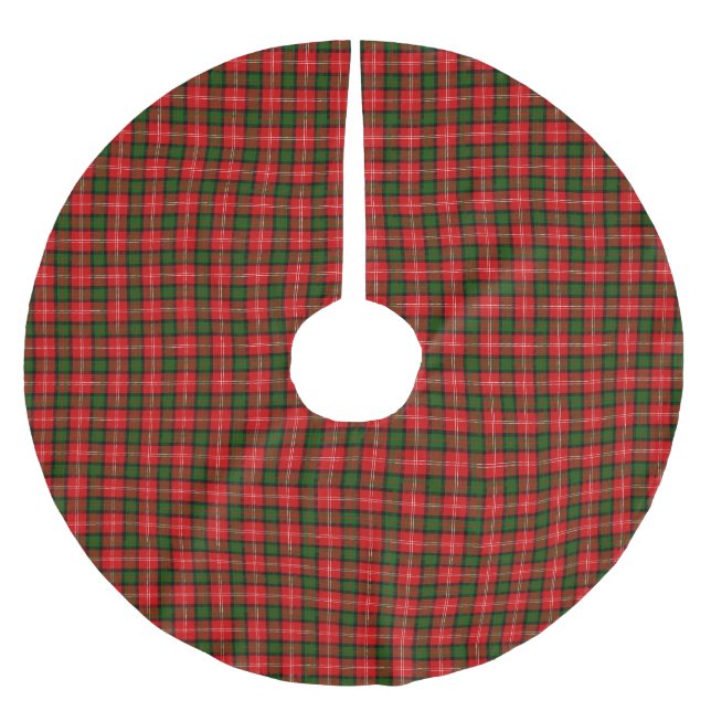 Jupon De Sapin En Polyester Brossé Clan Mackintosh Tartan (Devant)