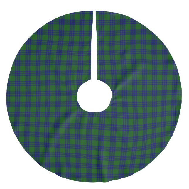 Jupon De Sapin En Polyester Brossé Clan Montgomery Tartan (Devant)