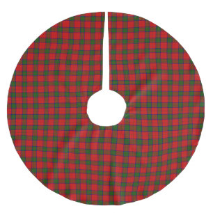 Jupon De Sapin En Polyester Brossé Clan Robertson Tartan