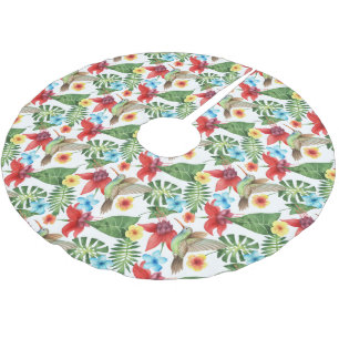 Jupon De Sapin En Polyester Brossé Colibri tropical