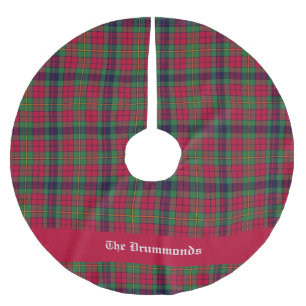 Jupon De Sapin En Polyester Brossé Comté Clare Tartan personnalisable