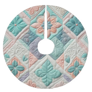 Jupon De Sapin En Polyester Brossé Conception abstraite composée