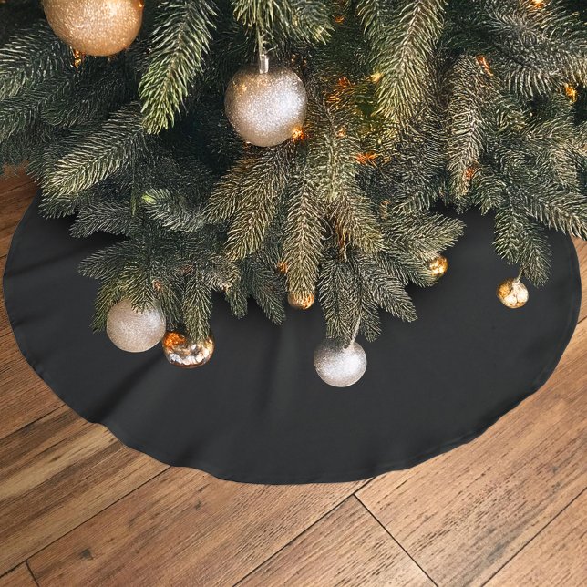 Jupon De Sapin En Polyester Brossé Couleur solide personnalisée (Créateur téléchargé)