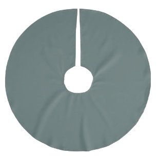 Jupon De Sapin En Polyester Brossé Couleur Uni Vert Neutre Froid 2026 COTY