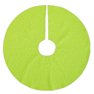 Jupon De Sapin En Polyester Brossé Couleurs à la mode au néon lumineuses de vert de