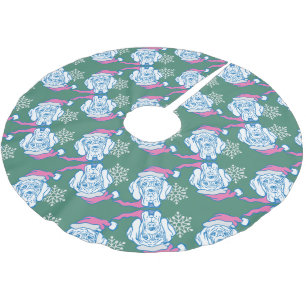 Jupon De Sapin En Polyester Brossé danois de noël