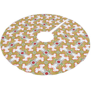 Jupon De Sapin En Polyester Brossé danois de noël