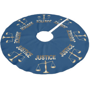 Jupon De Sapin En Polyester Brossé Échelles de justice