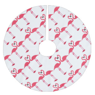 Jupon De Sapin En Polyester Brossé flamand-oiseau-amour-