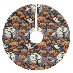 Jupon De Sapin En Polyester Brossé Halloween/Automne/Automne
