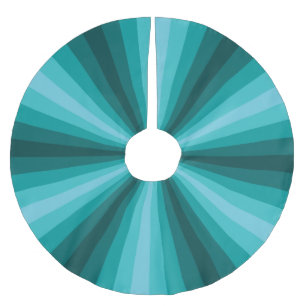 Jupon De Sapin En Polyester Brossé Illusion optique Jupe Aqua Tree