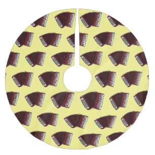 Jupon De Sapin En Polyester Brossé Illustration d'accordion