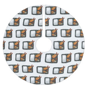 Jupon De Sapin En Polyester Brossé Illustration de Bento