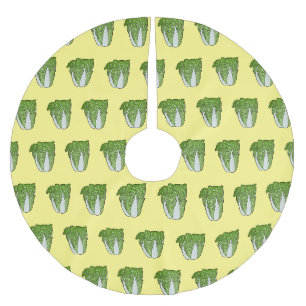 Jupon De Sapin En Polyester Brossé Illustration de chou chinois