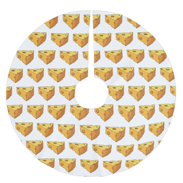 Jupon De Sapin En Polyester Brossé Illustration de fromage (Devant)