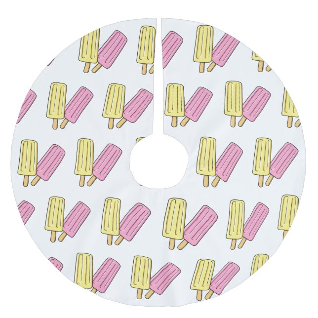 Jupon De Sapin En Polyester Brossé Illustration de Ice pop (Devant)