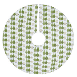 Jupon De Sapin En Polyester Brossé Illustration de mignonne guava feijoa
