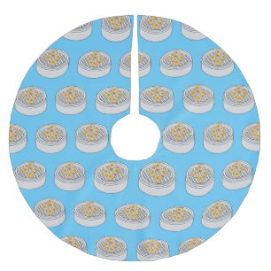 Jupon De Sapin En Polyester Brossé Illustration de Shumai dim sum