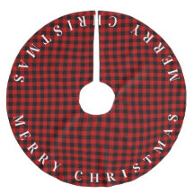 Joyeux Noël Rouge et noir Buffalo Plaid