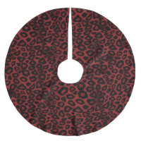 Joyeux Poster de animal de Noël noir Jaguar