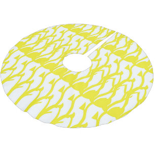 Jupon De Sapin En Polyester Brossé Jupe arborescente