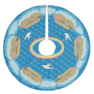 Jupon De Sapin En Polyester Brossé Jupe arborescente