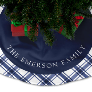 Jupon De Sapin En Polyester Brossé Jupe Arbre Bleu