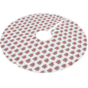 Jupon De Sapin En Polyester Brossé Jupe Cardinal Tree