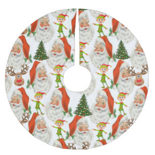 Jupon De Sapin En Polyester Brossé Jupe d'arbre de Noël