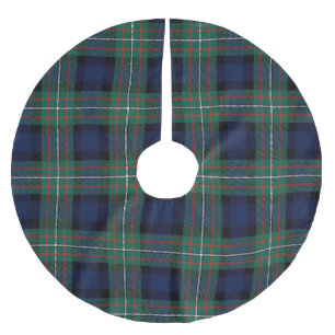 Jupon De Sapin En Polyester Brossé Jupe de Noël Ferguson Clan tartan,