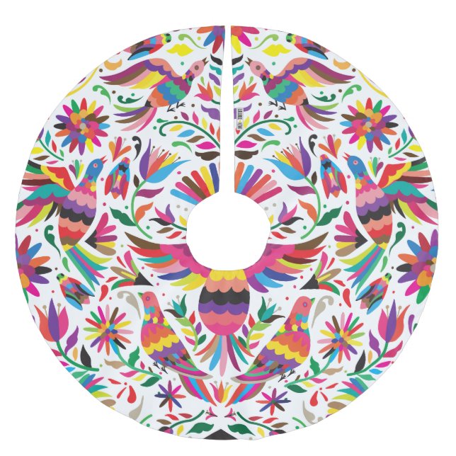 Jupon De Sapin En Polyester Brossé Jupe Otomi Tree (Devant)