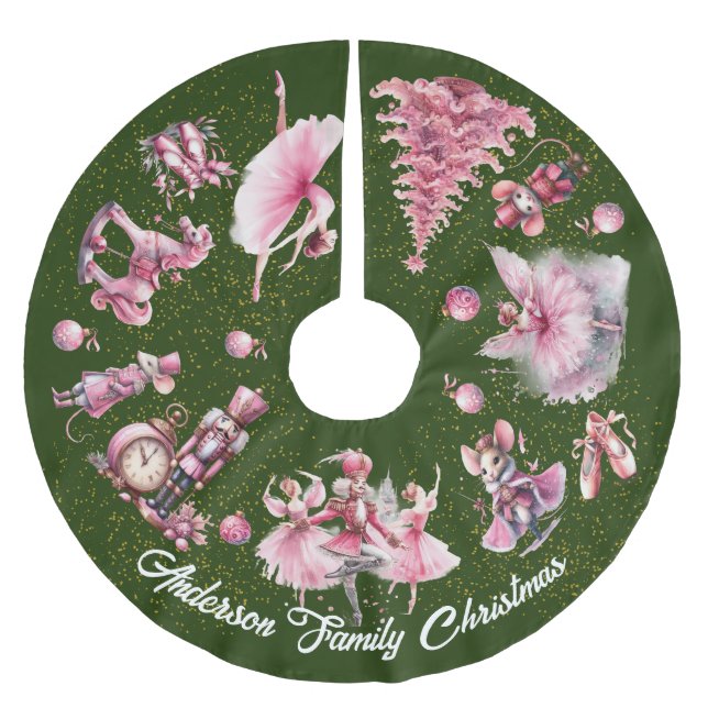 Jupon De Sapin En Polyester Brossé Le ballet des cétacés (Devant)