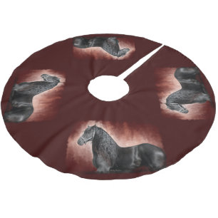Jupon De Sapin En Polyester Brossé Le feu frison