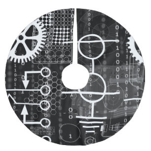 Jupon De Sapin En Polyester Brossé Maths d'ingénieur électronicien de vitesse de ge