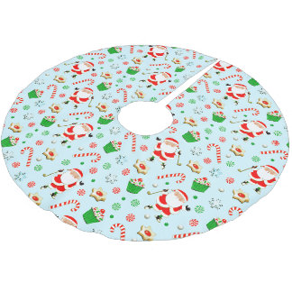 Jupon De Sapin En Polyester Brossé Noël de golf