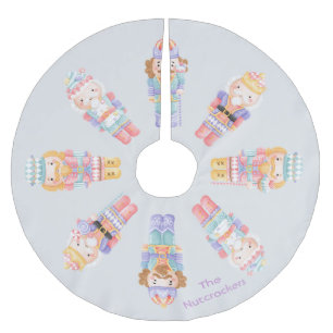 Jupon De Sapin En Polyester Brossé Noël des noisettes