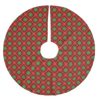 Noël Festif Plaid Rouge Et Vert À damiers