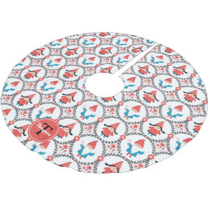 Jupon De Sapin En Polyester Brossé Noël Gnome personnalisé