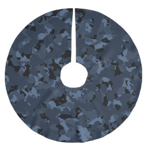 Jupon De Sapin En Polyester Brossé Nuit Camo