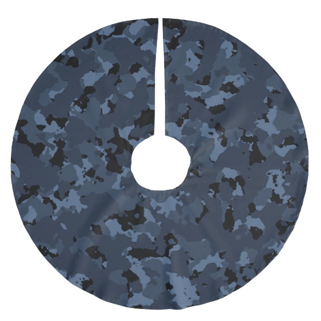 Jupon De Sapin En Polyester Brossé Nuit Camo (Devant)