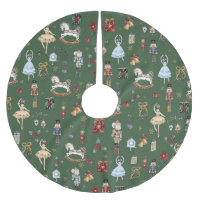 Nutcracker Christmas Ballet Aquarelle Vintage