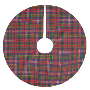 Jupon De Sapin En Polyester Brossé Pherson Tartan Tartan Plaid Tree Jupe