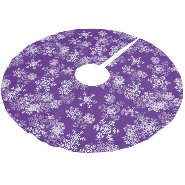 Jupon De Sapin En Polyester Brossé Pneus à jupe d'arbre (Angle)