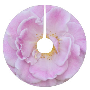 Jupon De Sapin En Polyester Brossé Rose