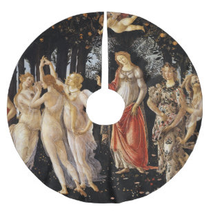 Jupon De Sapin En Polyester Brossé Sandro Botticelli - La Primavera