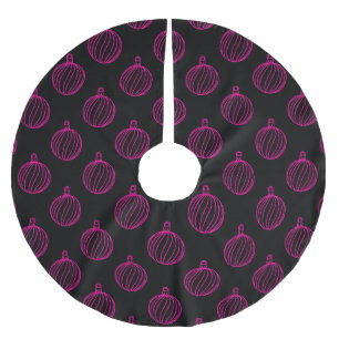 Jupon De Sapin En Polyester Brossé Simply Christmas Collection - Bauble
