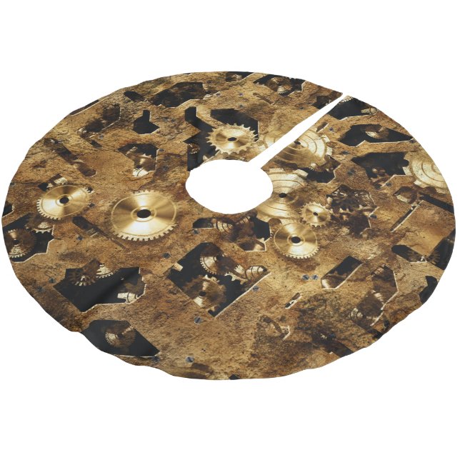 Jupon De Sapin En Polyester Brossé Steampunk (Angle)